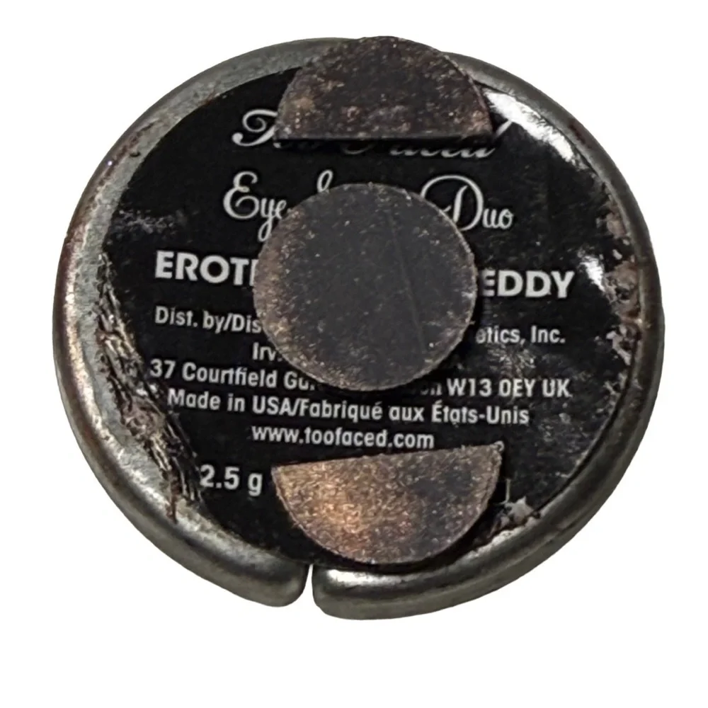 Vintage Too Faced eyeshadow duo pan - Erotica and Silk teddy